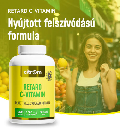 Retard C-vitamin kapszula (6Odb)