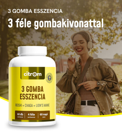 3 Gomba Esszencia kapszula (6Odb)
