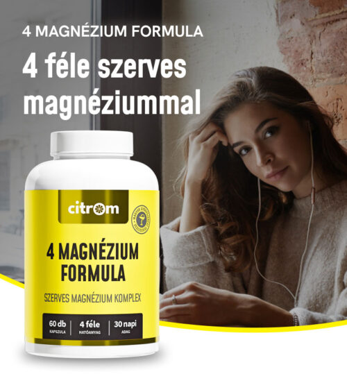 4 Magnézium Formula kapszula (6Odb)