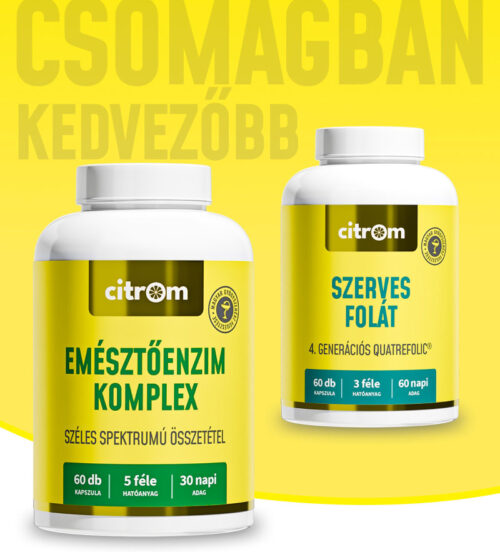 Emésztőenzim Komplex + Szerves Folát