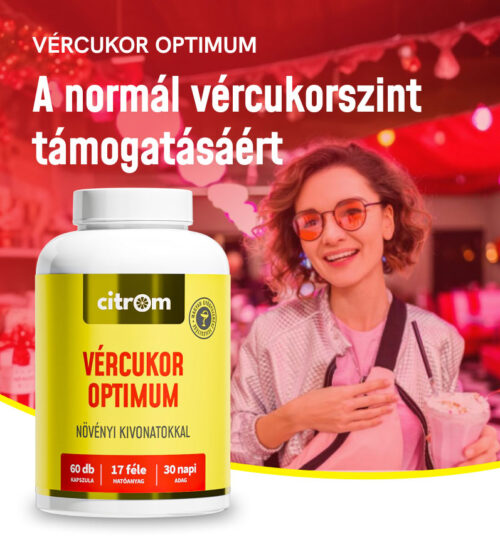 Vércukor Optimum kapszula (6Odb)