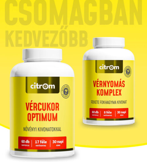 Vércukor Optimum + Vérnyomás Komplex