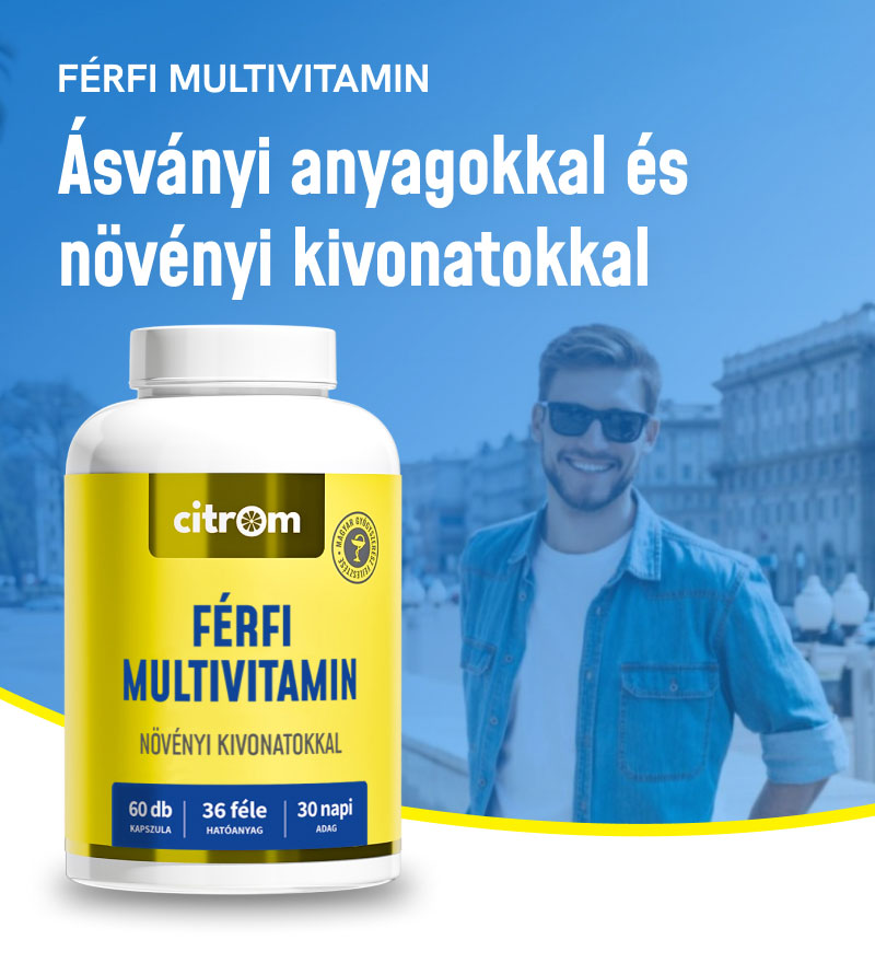Férfi Multivitamin kapszula (6Odb)