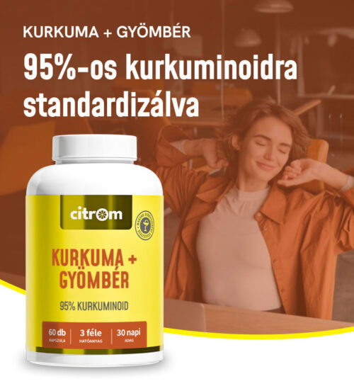 Kurkuma + gyömbér kapszula (6Odb)