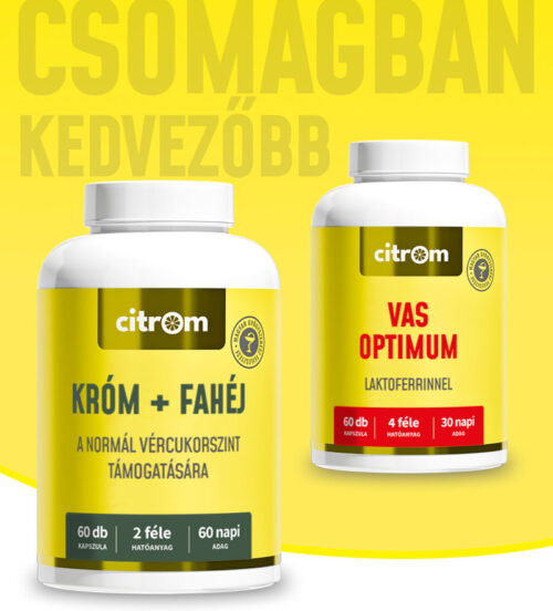 Króm+Fahéj + Vas Optimum