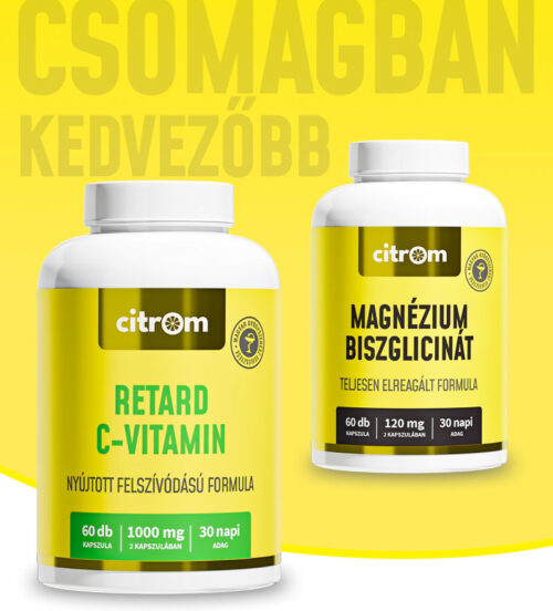 Retard C-vitamin + Magnézium Biszglicinát
