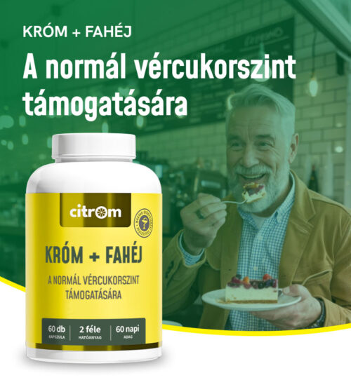 Króm + fahéj kapszula (6Odb)