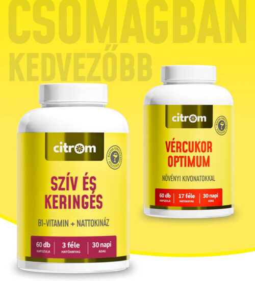 Szív és Keringés + Vércukor Optimum
