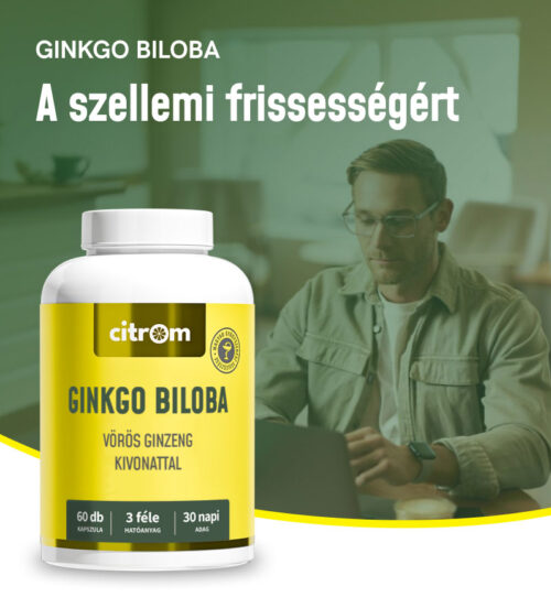Ginkgo Biloba kapszula (60 db)